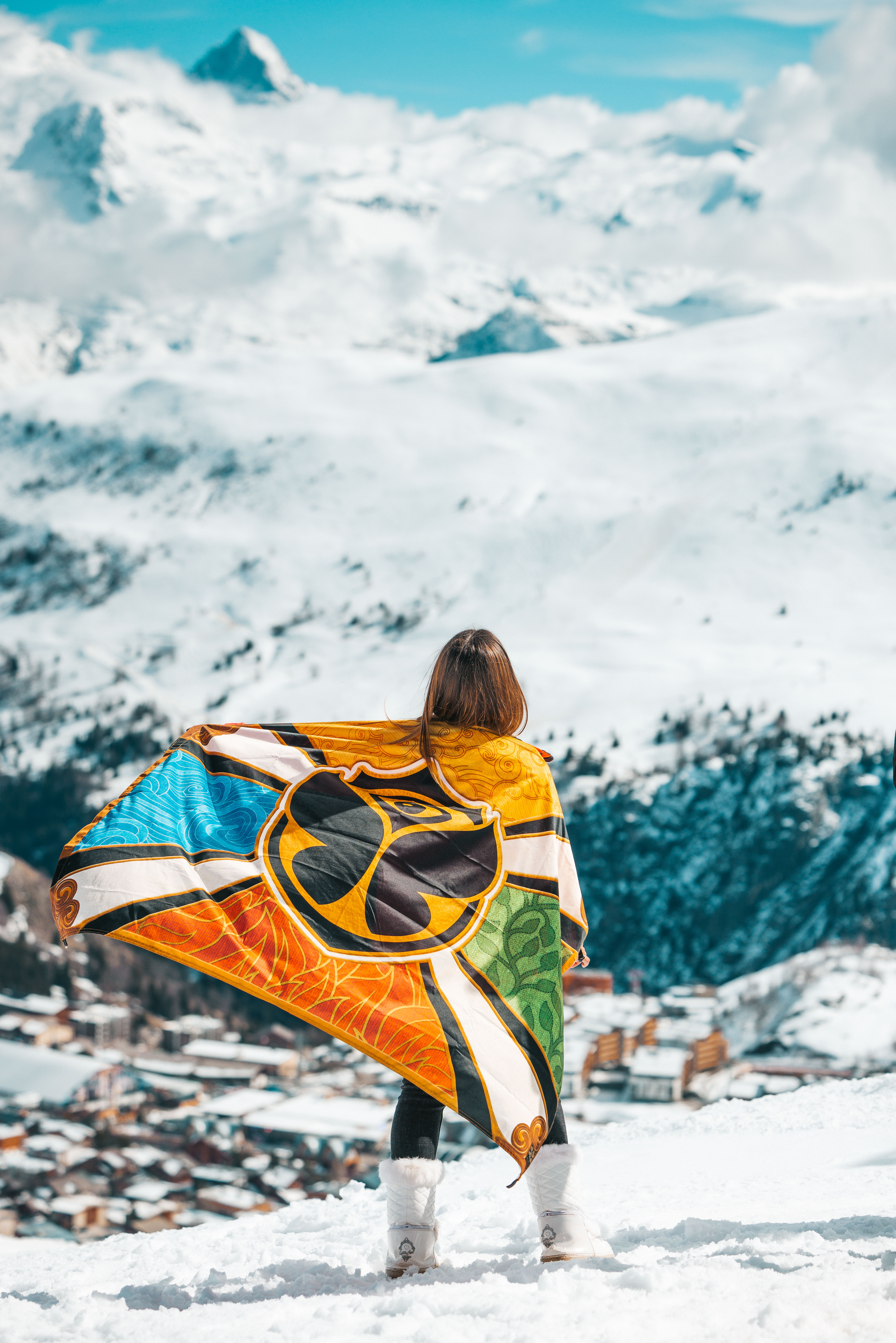 Tomorrowland Winter 2023 and Flag
